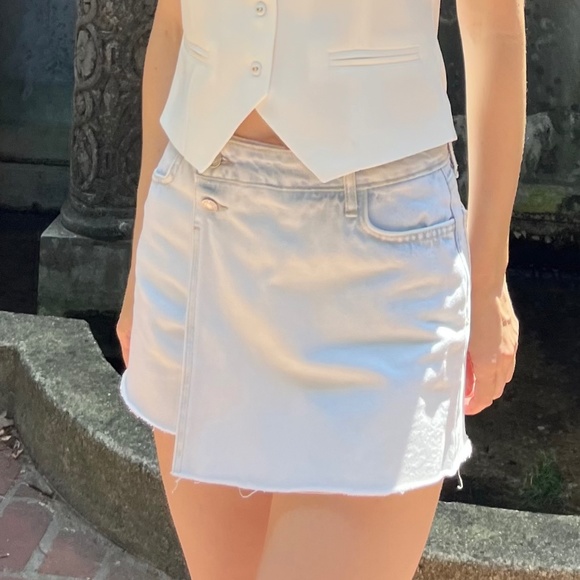 Denim shorts-skirt (skorts) - Picture 6 of 6